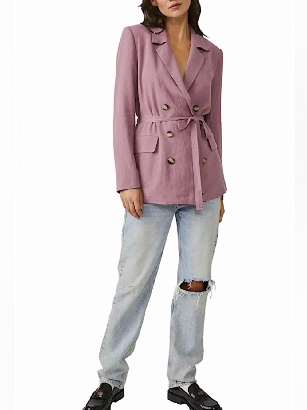 Free People Olivia Blazer NWOT Size Extra Small